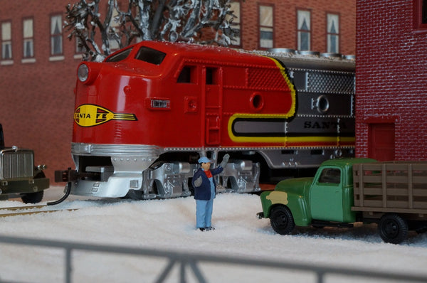 model-Christmas-train