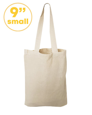 9 inch small tote bags, MINI Favor Bags,Promotional mini tote bags