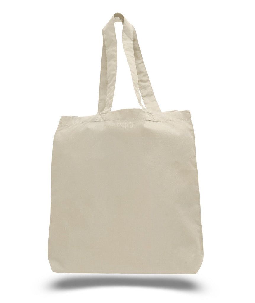 Economical 100% wholesale Cotton Tote Bags W/Gusse