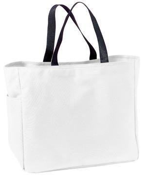 White polyester sale tote bags