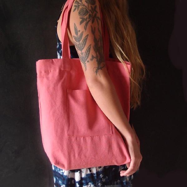SLOW WASHED CANVAS 2WAY TOTE