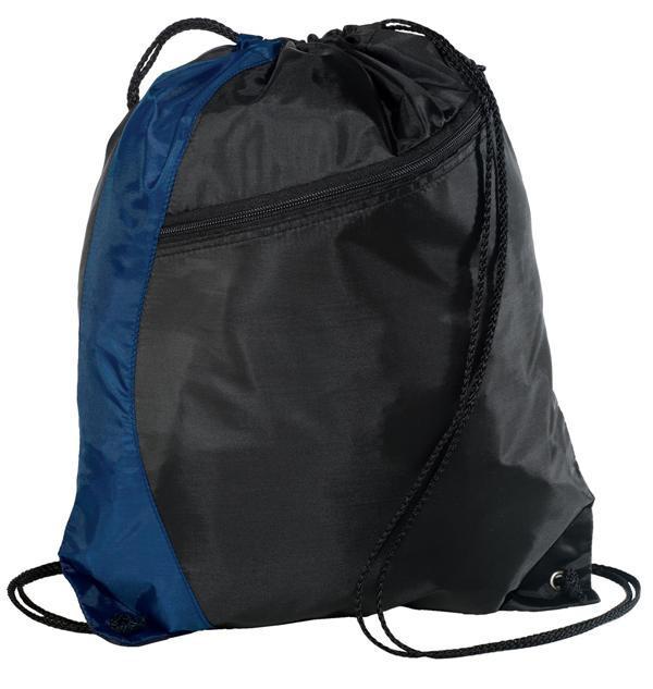 Colorblock Polyester Cinch Pack/Drawstring BAG. BPK166