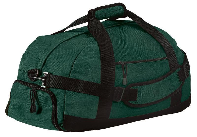 Polyester Large Duffel With Zip Pockets