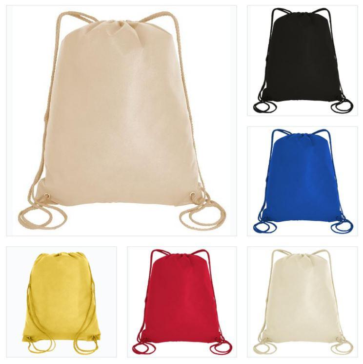 inexpensive drawstring bags