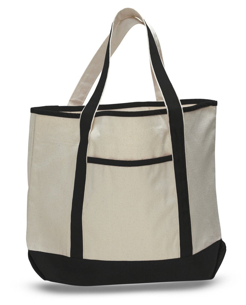 Jumbo Size Heavy Canvas Deluxe Tote Bag