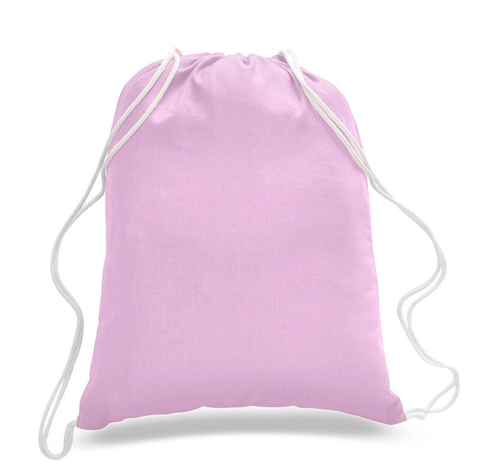 pink string bag