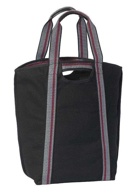 Carryall Cotton Canvas Tote Bag with CELL PHONE Pockets DT708