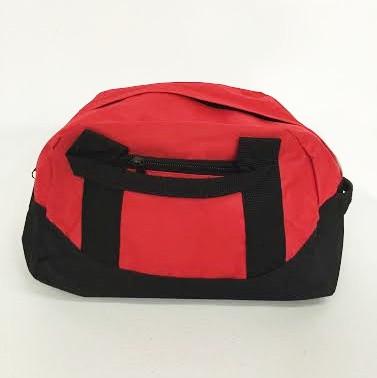 14&quot; Small Mini Two Tone Duffle Bag, economic duffle bag