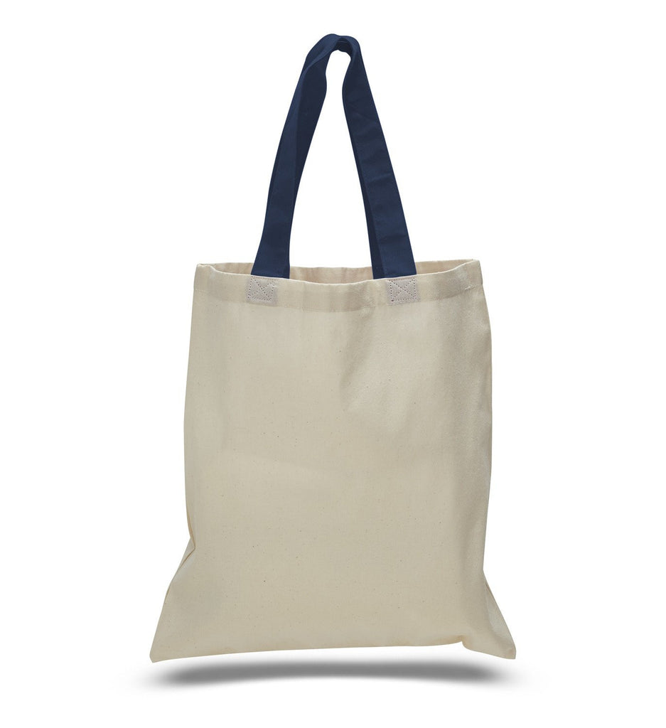 Promotional Tote Bag With Color Handles Wholesale,Colored handle totes