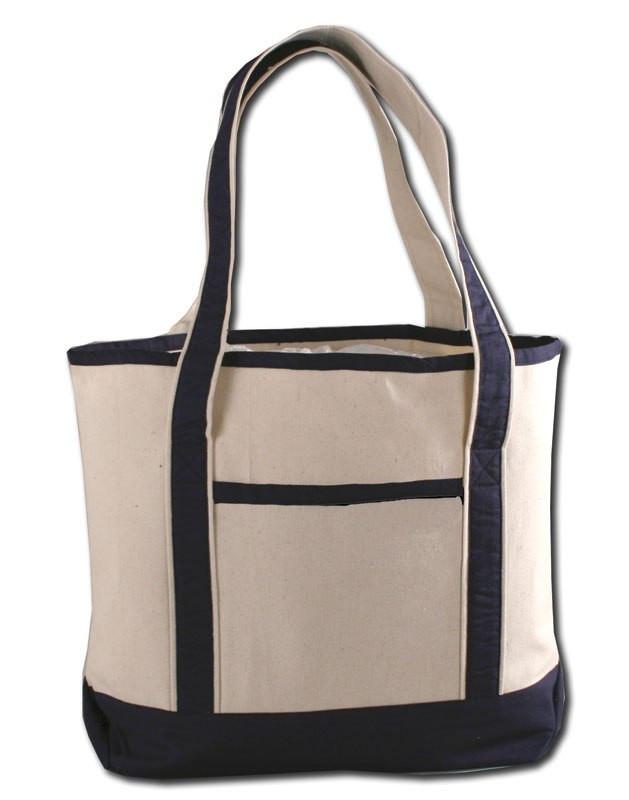 Jumbo Size Heavy Canvas Deluxe Tote Bag