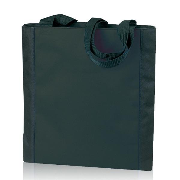 Durable Two-Tone Polyester TOTE BAGs