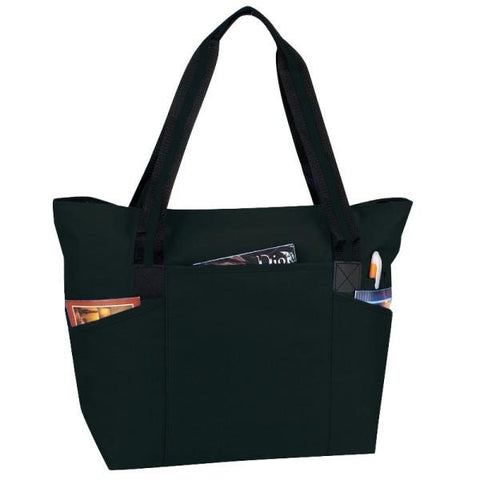 Zipper Tote Bag with Briefcase