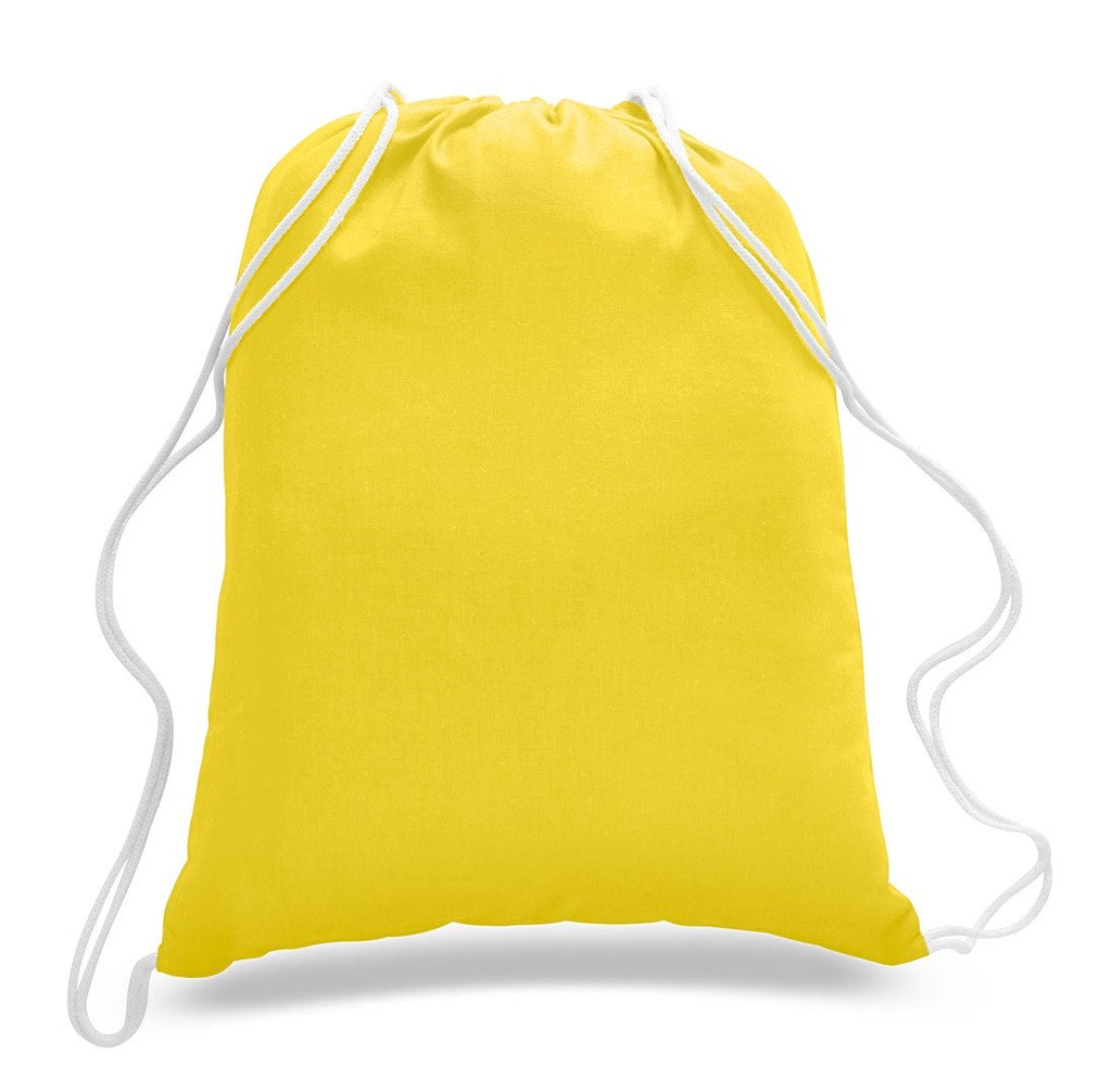 cotton drawstring backpack