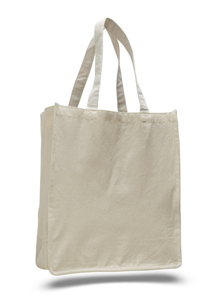 12 oz Heavy Canvas Shopper Bag, promotional cotton tote bags