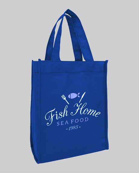 Custom Fish Burlap Gift Bag (Personalized)