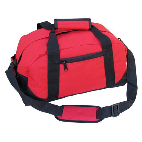 18&quot; Standard Size Two Tone Duffel Bag Hook and Loop Handle