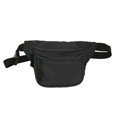 Eco Fanny Pack with Three Zippered Pockets