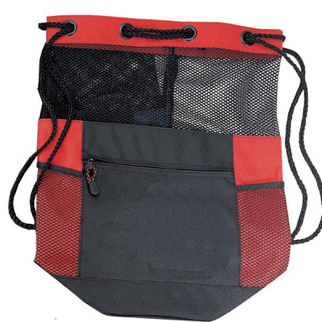 Drawstring Backpacks Sport Cinch Bags - LARGE - POL20