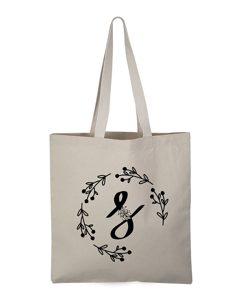 ''S'' Letter Initial Canvas Tote Bag - Initials Bags - Logo Tote Bags ...