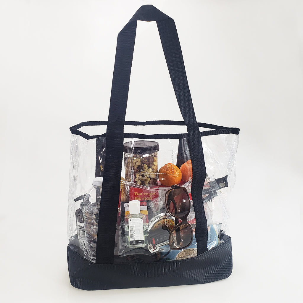 transparent-clear-grocery-large-tote-bag-with-clear-zippered-pouch