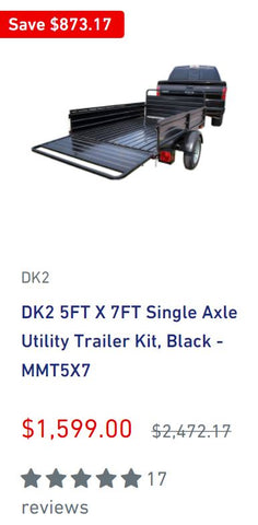 best DK2 utility trailer