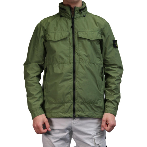 stone island green jacket