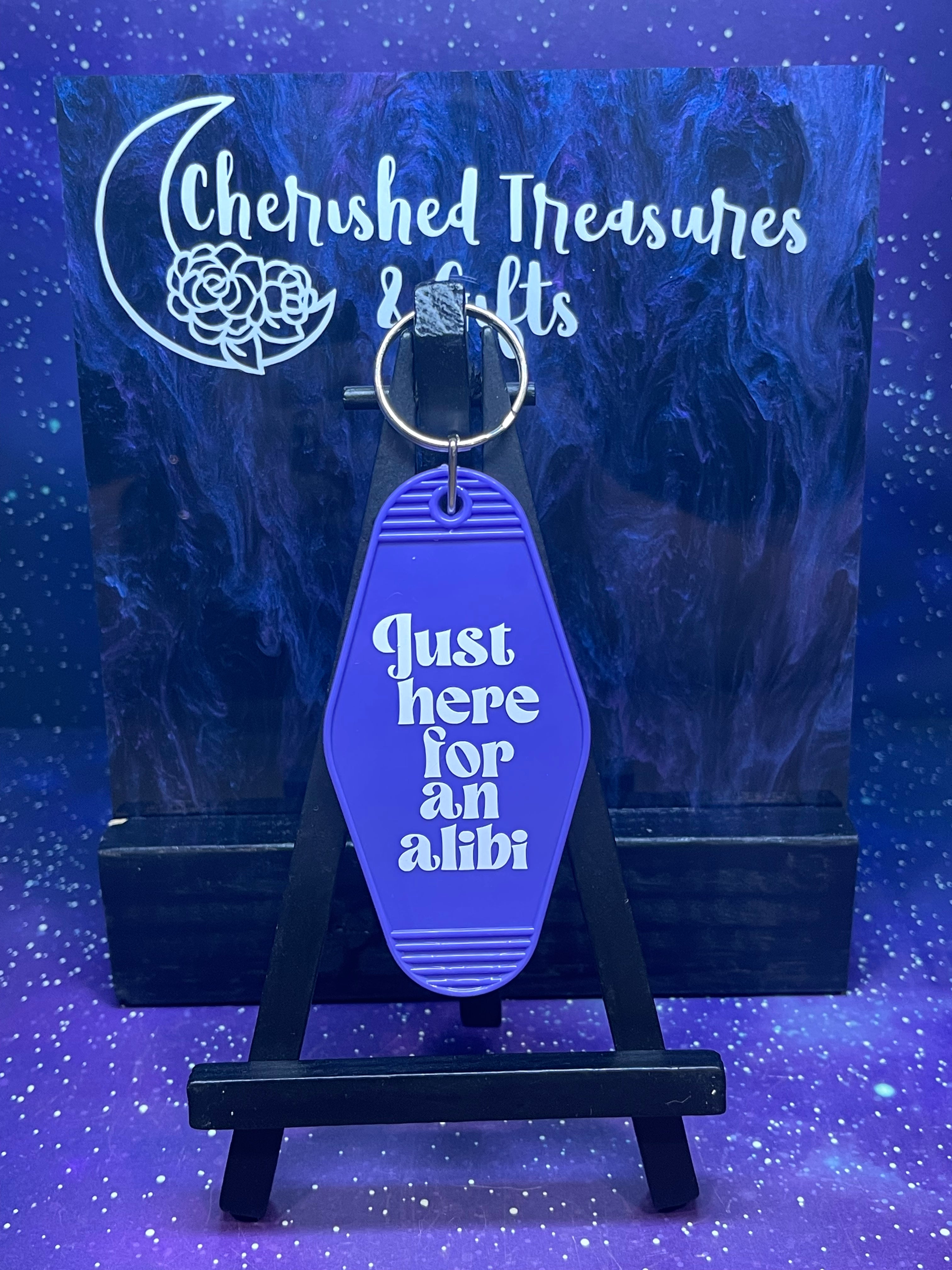 Alibi Motel Keychain