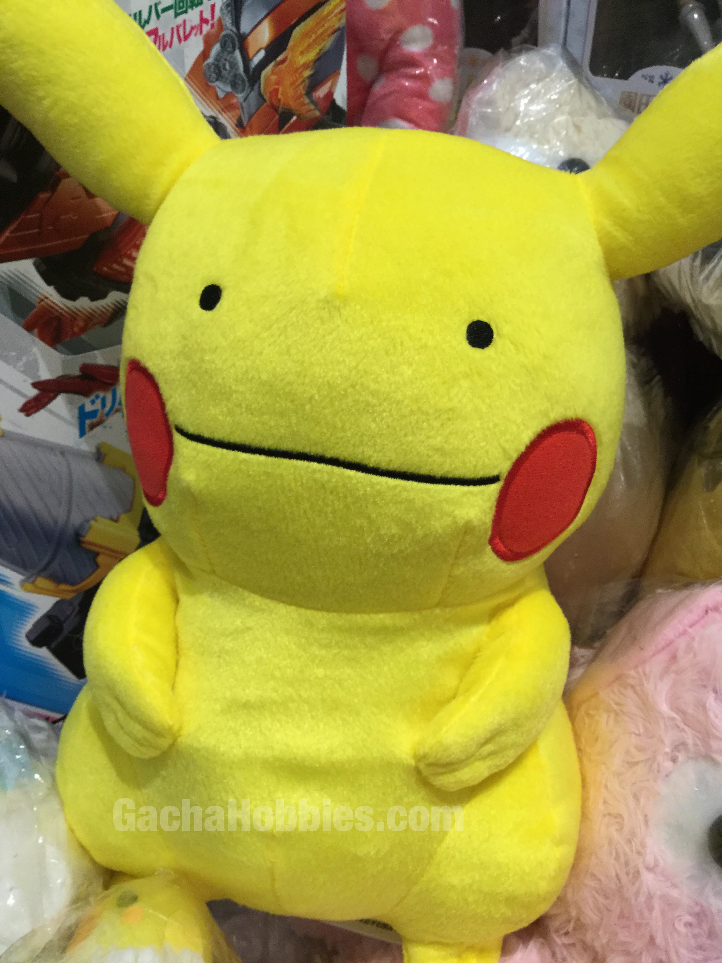 ditto as pikachu plush