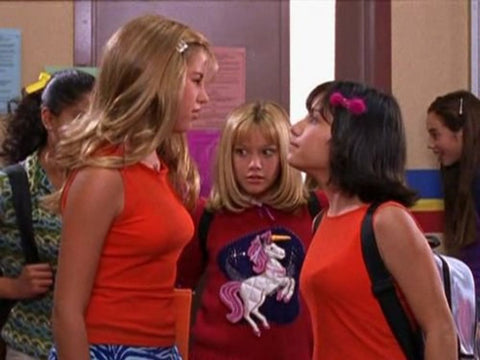 Lizzie Mcguire you are an outfit repeater. popsikle shop Miranda Sanchez. Kate Sanders Hilary Duff