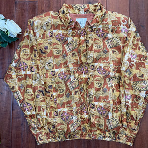 VINTAGE WINDBREAKER ZIP-UP JACKET - PopsikleShop