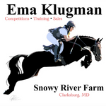 Ema Klugman logo for The Distinguished Rider Website