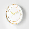 EMITDOOG Minimalist Gold Ring Wall Clock