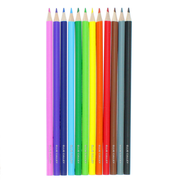 Pack of 12 personalised colouring pencils 1