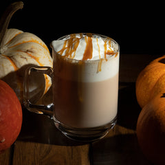 psychocandy pumpkin caramel tea latte