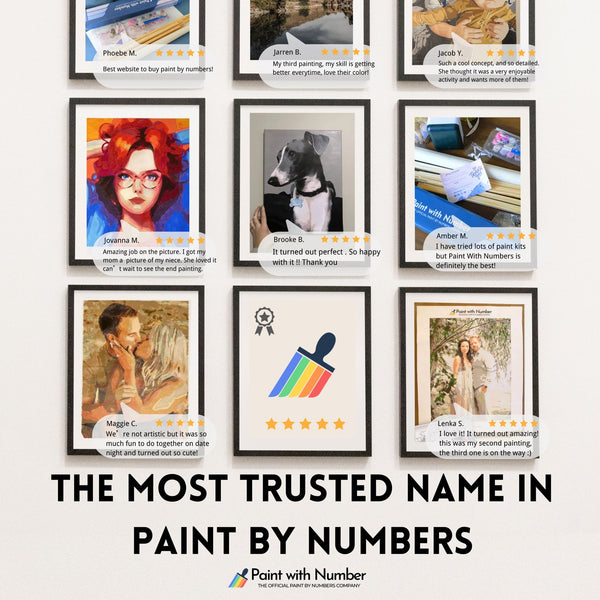 Wholesale paint by number for wholesale with Beautiful Canvases 