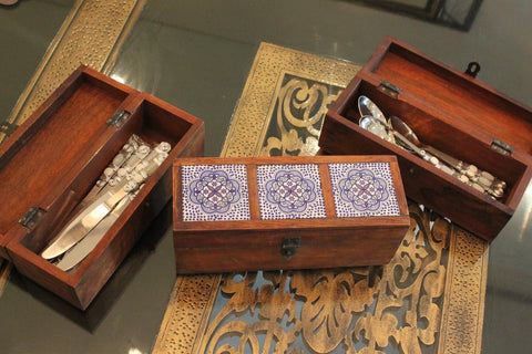 wooden boxes