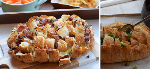 Pull apart cheese bread