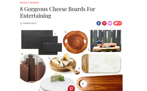 Examples of cheeseboards