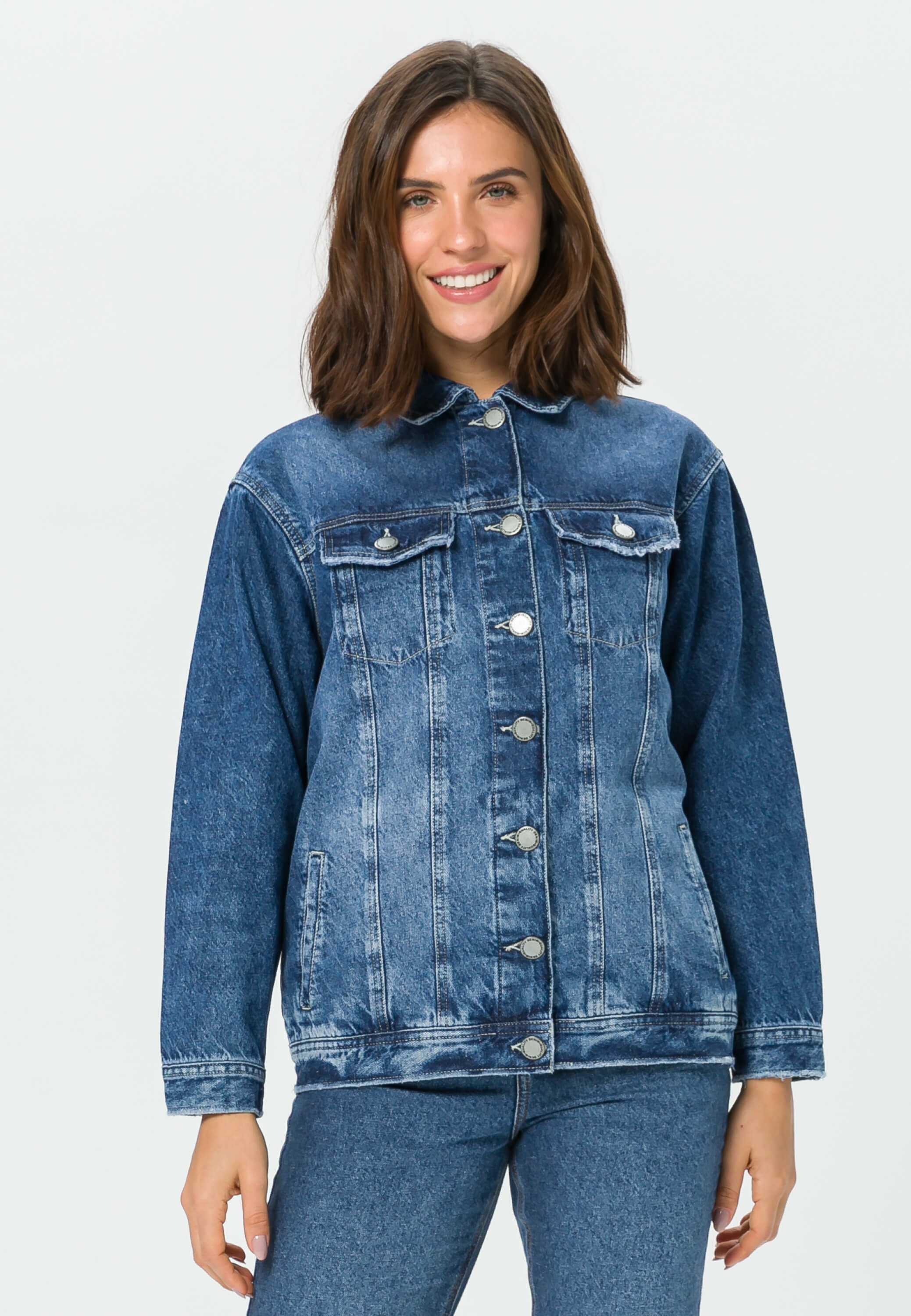 Oversized Original Denim Trucker Jacket – NOWA Jeans