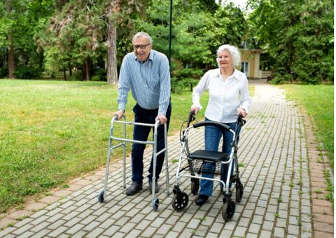 Walkers and Rollators