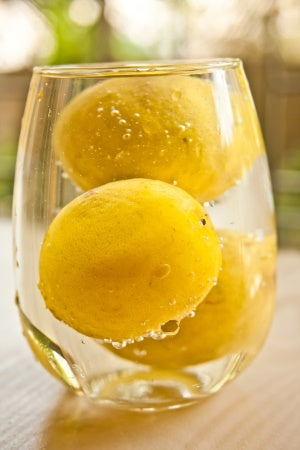 lemon water for skin