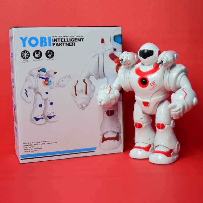 RC Intelligent Robot with Sensor Control Technology | Dancing, Singing, Moonwalking and LED Eyes, Gesture Sensing Robot Kit