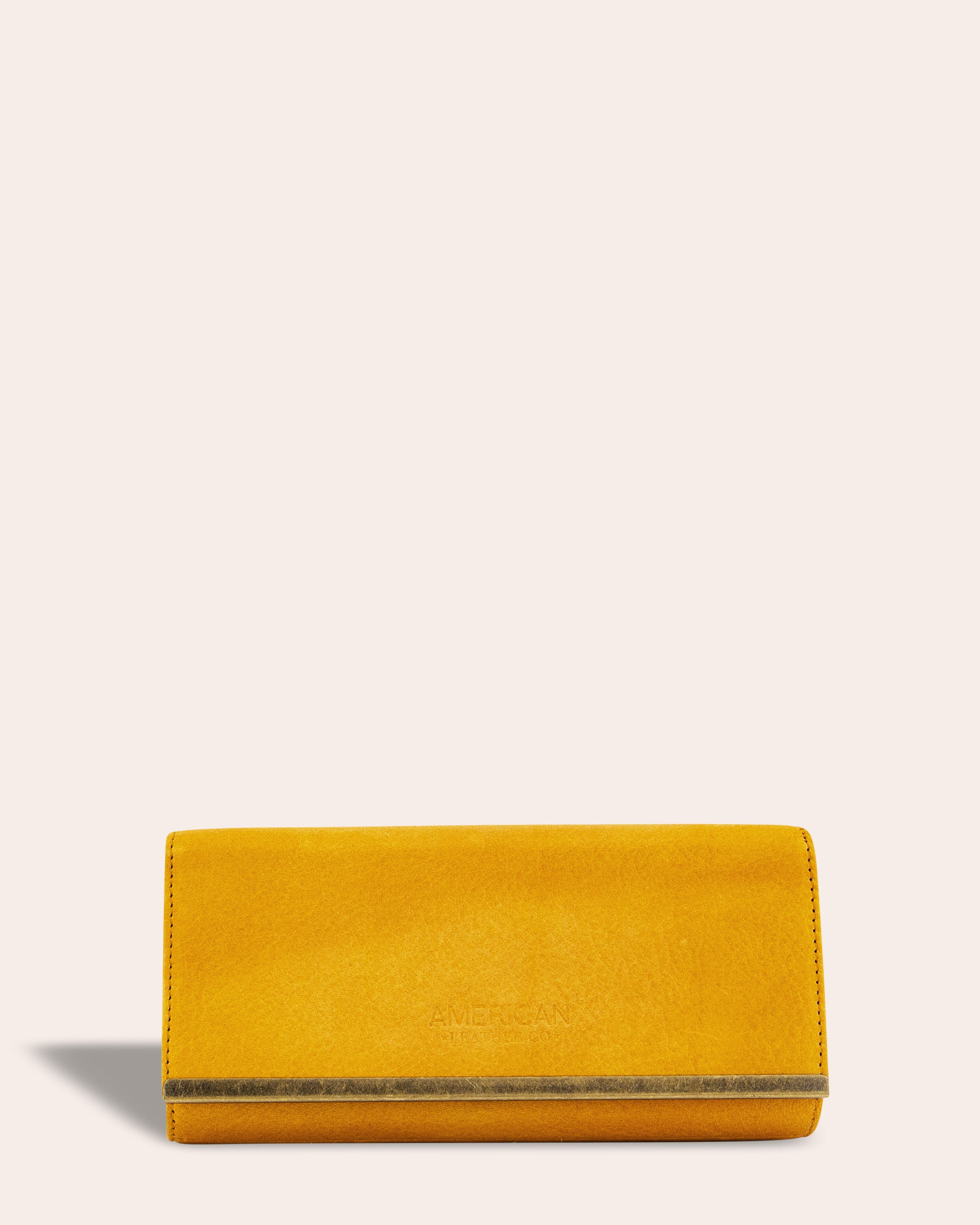 American Leather Co. Jackson Wallet Mustard