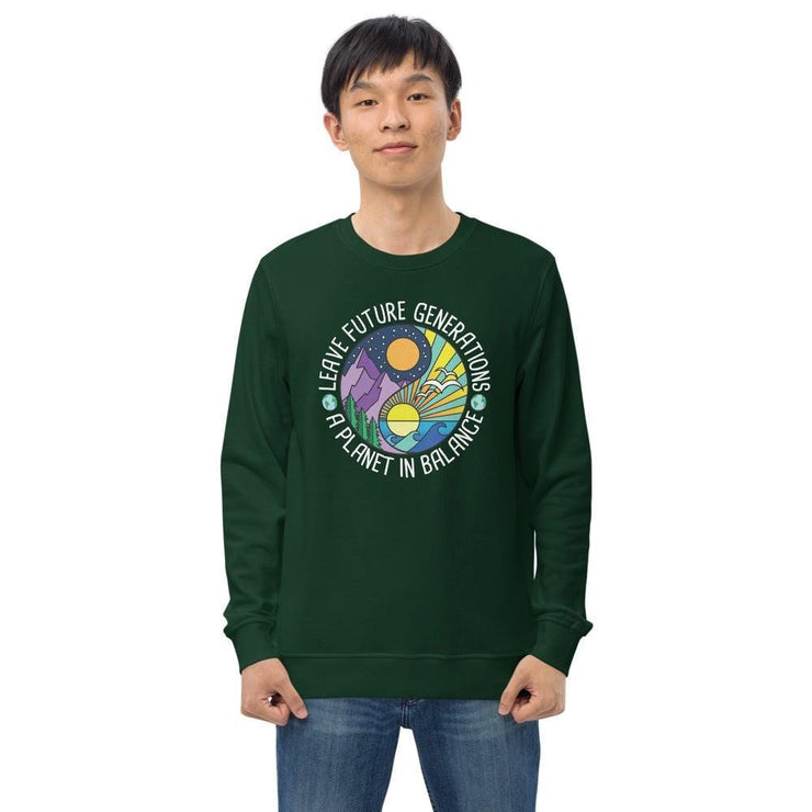 Planet In Balance Organic Recycled Sweatshirt - Mask Your Beliefs