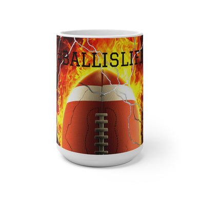 Ball Is Life - Color Changing Football Mug - Tate's Box