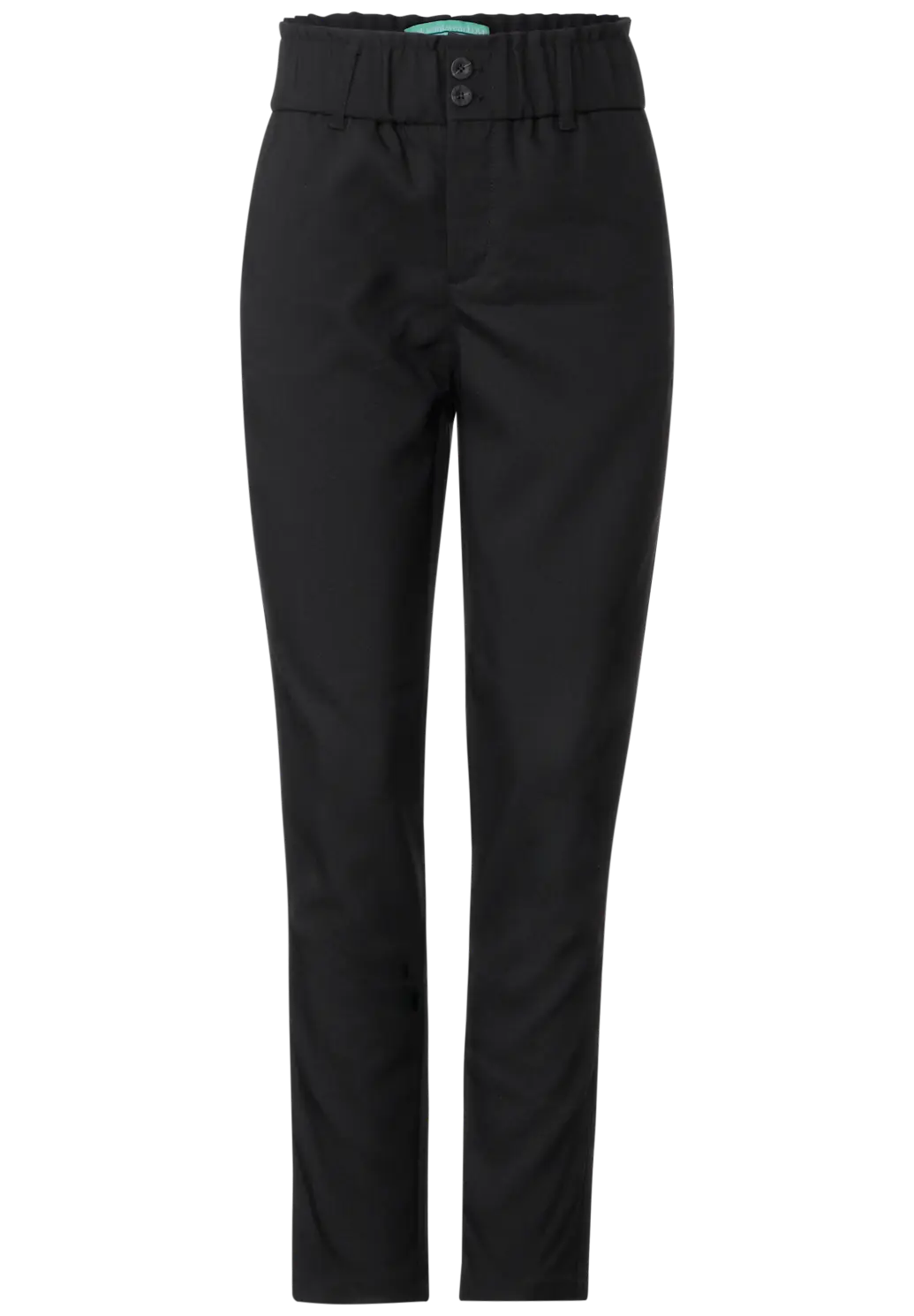 Street One black twill trousers 376030 – DBiggins
