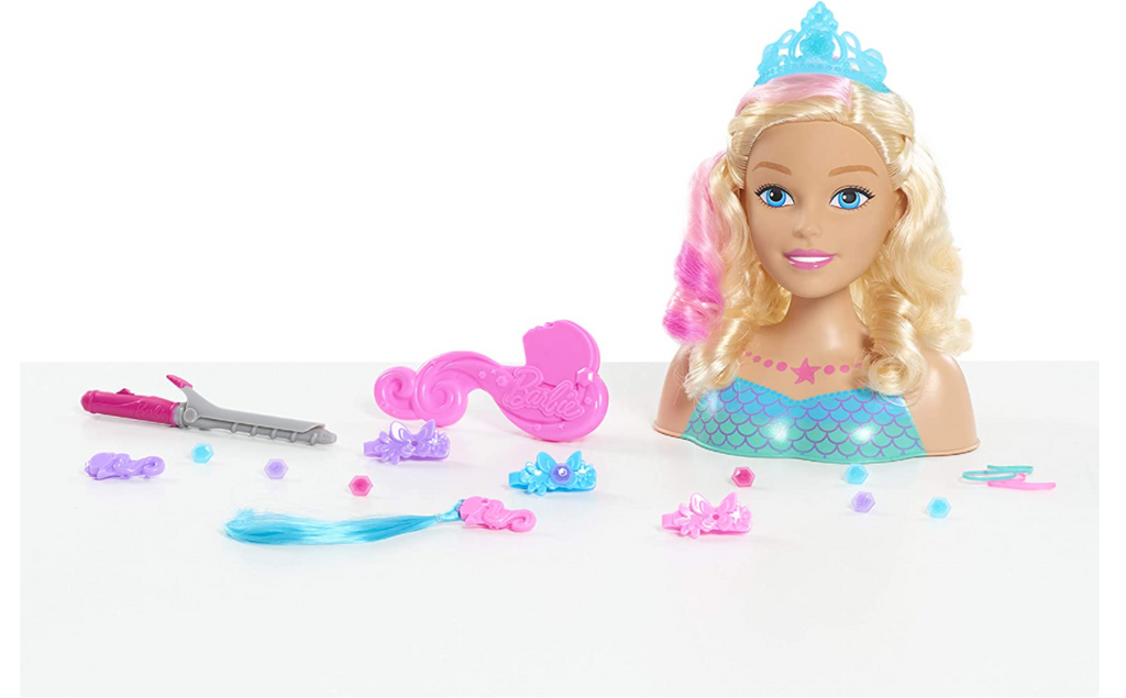 barbie dreamtopia hairdressing set