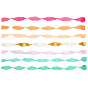 Meri Meri - Rainbow Tissue Paper Scallop Garland