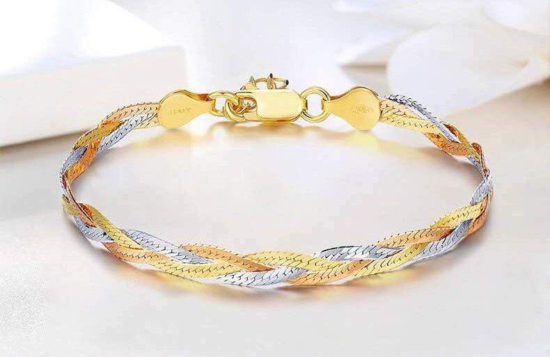 Three Color Weave Bracelets – Nachavel Jewelry