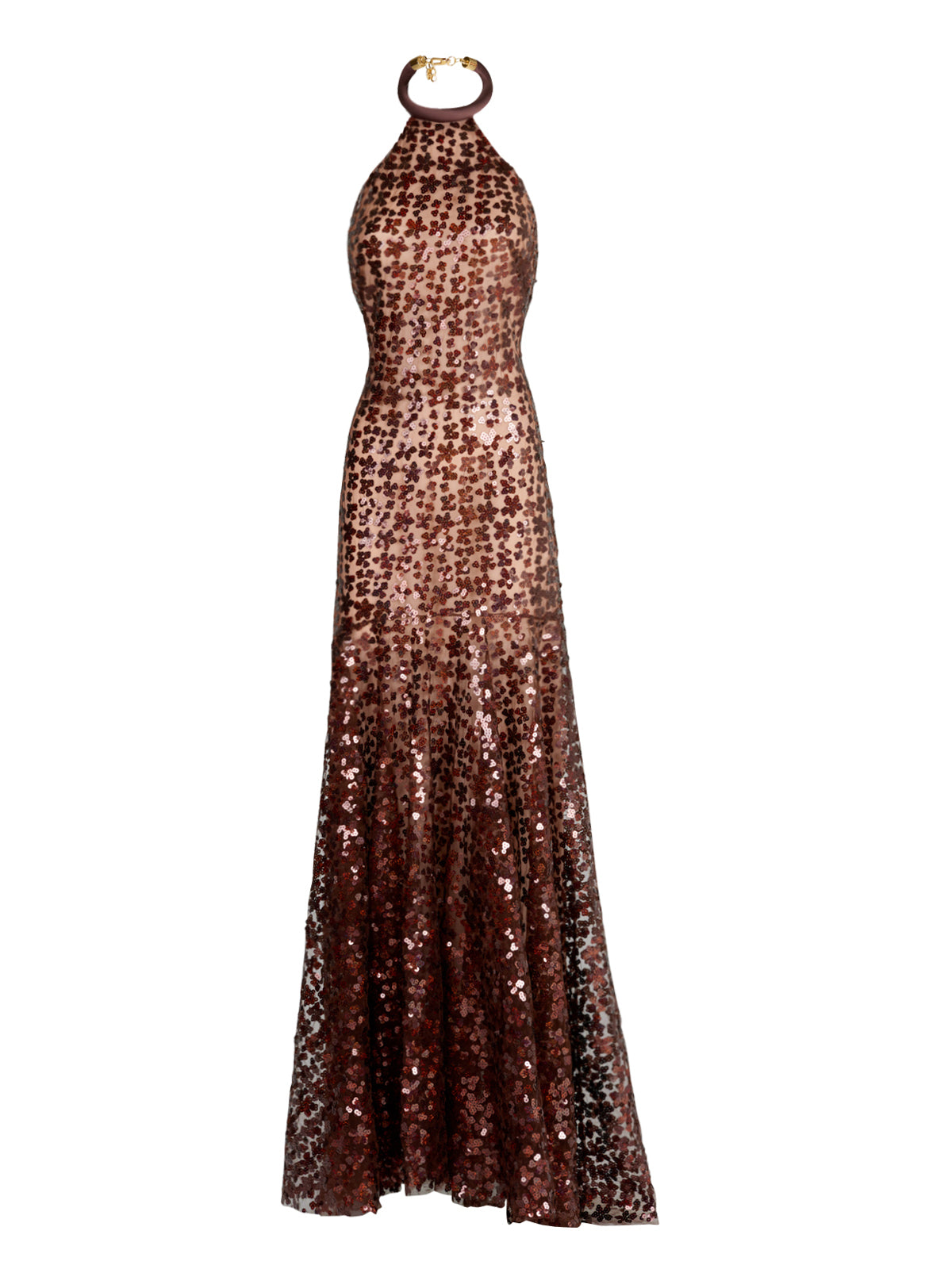 Terni Dress Bronze Night Bloom - Silvia Tcherassi CO product image